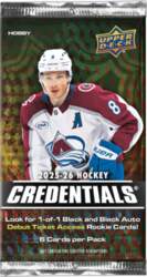 UpperDeck 2025/26 Upper Deck Credentials Hockey