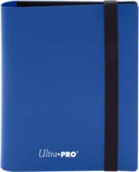 UltraPro Eclipse 2-Pocket PRO-Binder Pacific Blue