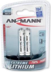 1x2 Ansmann Lithium Micro AAA LR