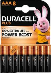 1x8 Duracell Plus Power Boost Micro
