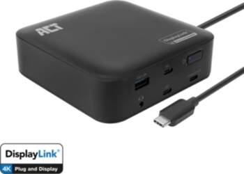 ACT USB-C 2X4K DL DOCKING PORTABLE