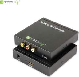 Adapter AV Techly RCA (Cinch) x3