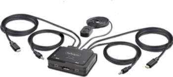 Przecznik StarTech Cable StarTech KVM 2-Port
