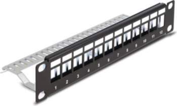 Delock 10" Keystone Patch Panel 12