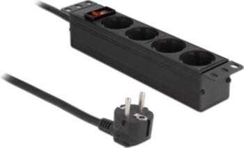 Delock 10" Power Socket 4-way with