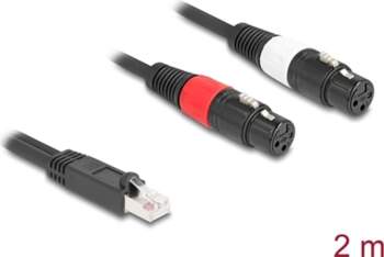 Delock Adapter Cable RJ45 plug to