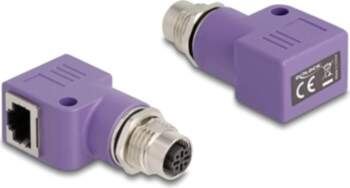 Delock M12 Adapter D-coded 4 pin