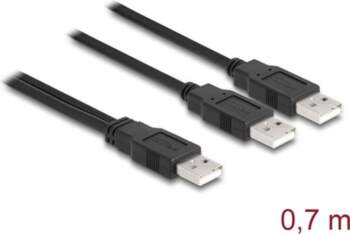 Delock USB 2.0 cable Type-A