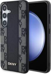 DKNY Leather Checkered Mono Pattern MagSafe
