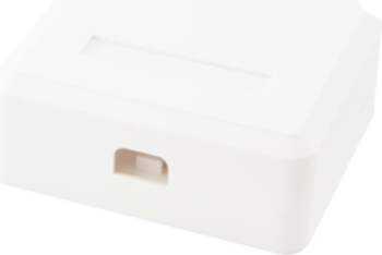 Equip 2-Port Keystone Jack Surface Mount