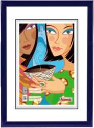 Hama Madrid Blue           30x40 Plastic Frame