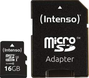Intenso microSDHC           16GB C10 UHS-I Professional