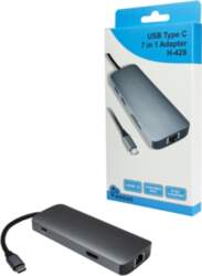 Inter-Tech Dockingstation USB-C Argus 7in1 572712