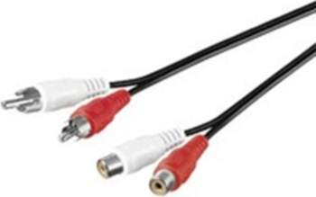 MicroConnect AUDCH2 2xRCA - 2xRCA 1