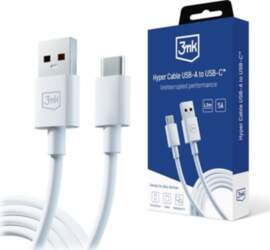 Kabel USB 3MK USB-A - USB-C