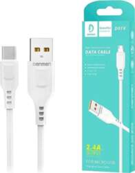 Kabel USB Denmen USB-A - microUSB