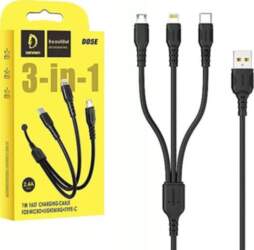 Kabel USB Denmen USB-A - USB-C