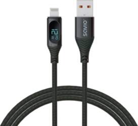 Kabel USB Savio USB-A - Lightning