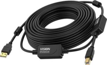 Kabel USB Vision USB-A - USB-B