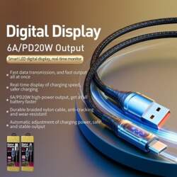 Kabel USB Wekome USB-A - Lightning