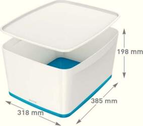 Leitz MyBox Storage tray Rectangular Acrylonitrile