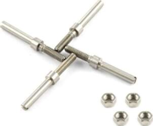MakeBlock Makeblock-Threaded Shaft 4*39mm(4-Pack) MB_85008