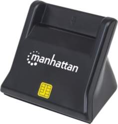 Manhattan USB-A Smart/SIM Card Reader, 480