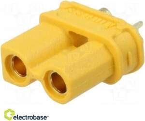 Plug; DC supply; XT30; female; PIN: