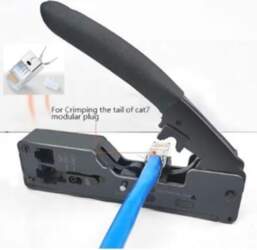 Profesionāls instruments konektoru CAT 5e/ CAT6
