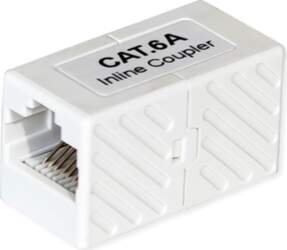 RJ-45 Mini Coupler, Cat.6A, unshielded