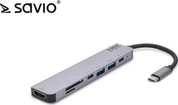 Savio Multifunctional USB Type C 7IN1