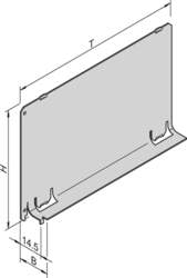Schroff Air Baffle Without Front Panel