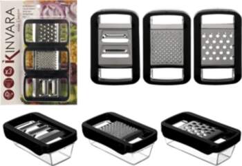 Set of 3 graters with small
