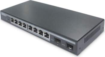 Digitus 8-Port Gigabit PoE Networkswitch, Desktop