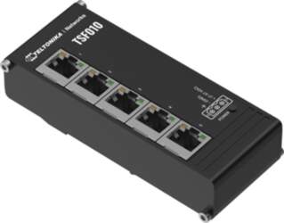 Switch|TELTONIKA|Switch type Unmanaged|Form factor DIN rail|5xRJ-45