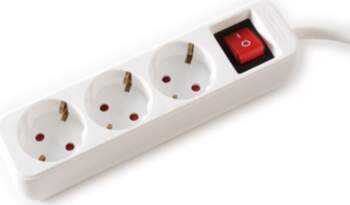 Value Power Strip, 3-way, with Switch