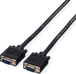 Value SVGA Cable, HD15, M/M, 2