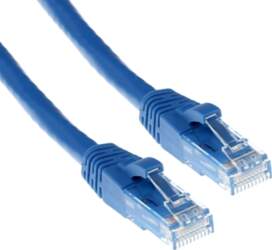 ACT CAT6 U/UTP SNAGLESS BU 0
