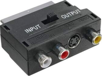 Adapter AV InLine Scart - RCA