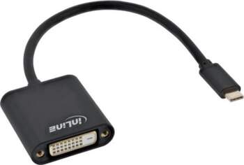 Adapter USB InLine USB-C - DVI