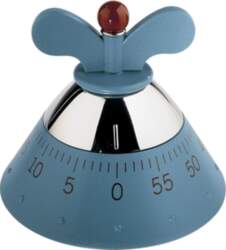 Alessi Kitchen Timer light Blue A09