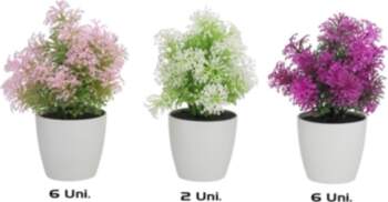 Artificial Wild Filled Pot 18 cm