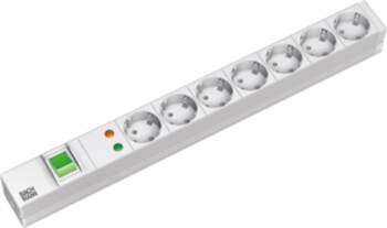 Bachmann 19" socket strip 7-fold with