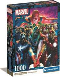 Clementoni Puzzle 1000 elementów Compact Marvel