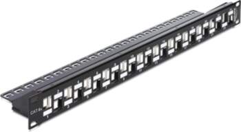 Delock 19" Keystone Patch Panel 24