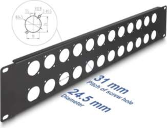 Delock D-Type 19" Patch Panel 24