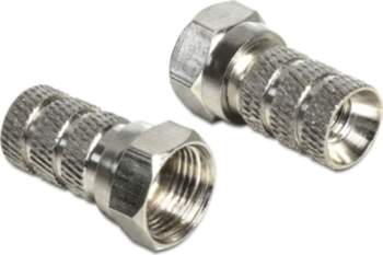 Delock F plug for cable with