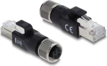 Delock M12 Adapter D-coded 4 pin