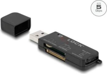 Delock SuperSpeed USB Card Reader for