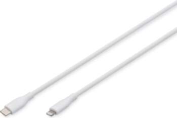 Digitus Lightning silicone connection cable, USB-C